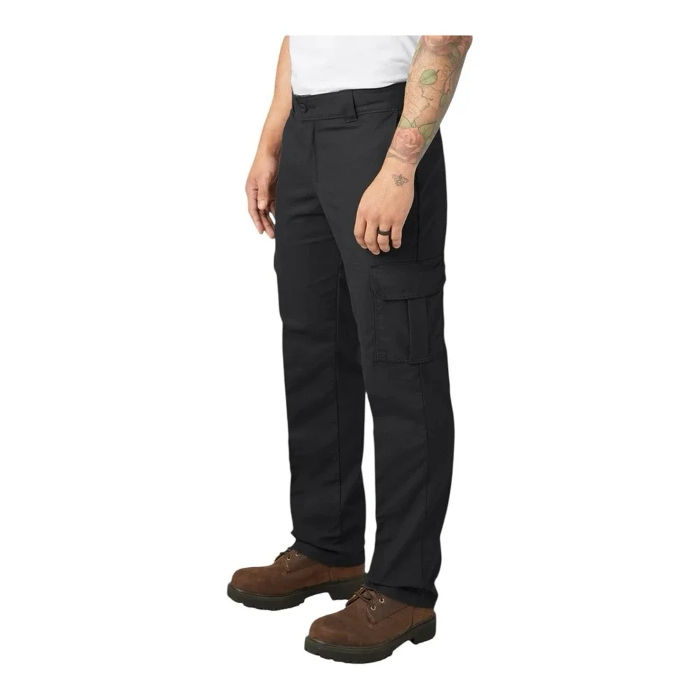 Dickies‎ Work Pants Mens 46x29 Black Occupational Wear Flat Front LP2372 New